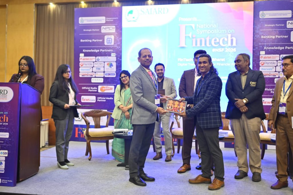 iServeU CTO Sanjib Parida at National Symposium on Fintech
