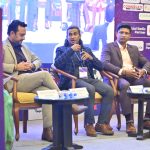iServeU CTO Sanjib Parida speaking at National Symposium on Fintech panel 2