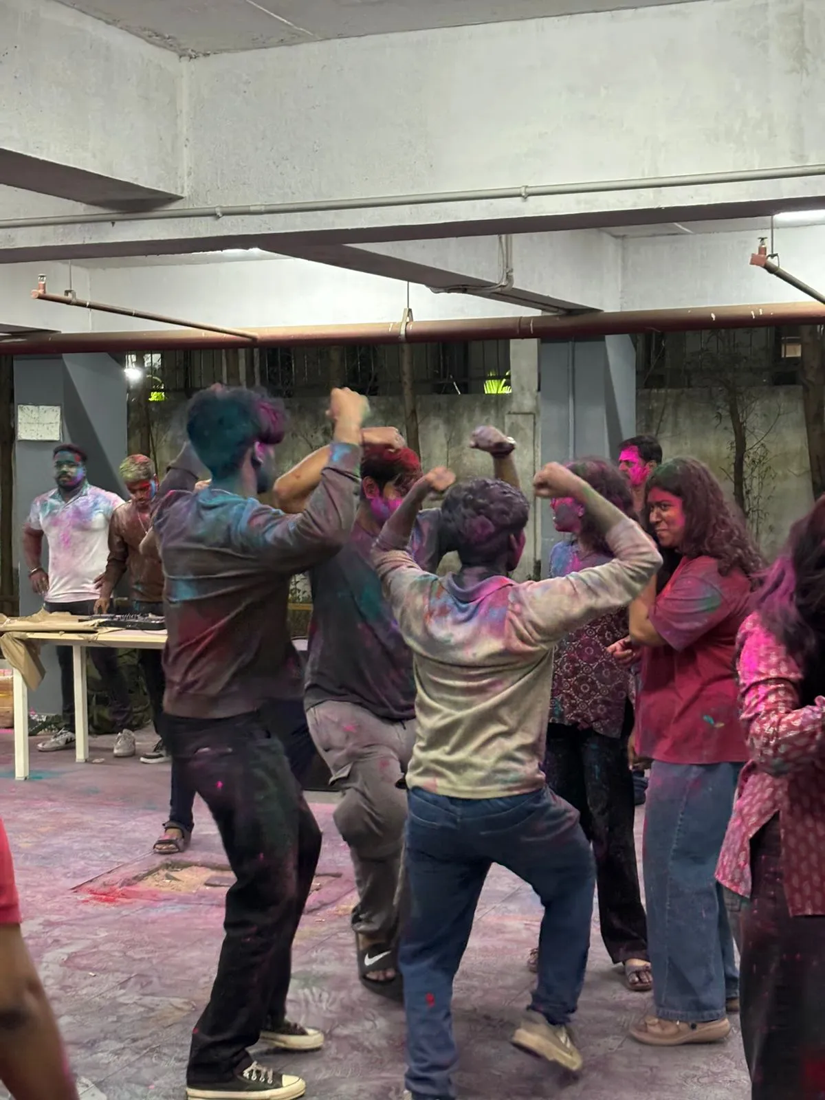 iServeU Holi festival celebration