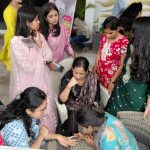 Raja celebrations at iServeU 2026 in association with Axis Bank 5 Employees participating in Raja Parba celebrations