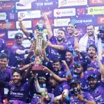 Gladiators lift the Payments Heroes League Champions Trophy