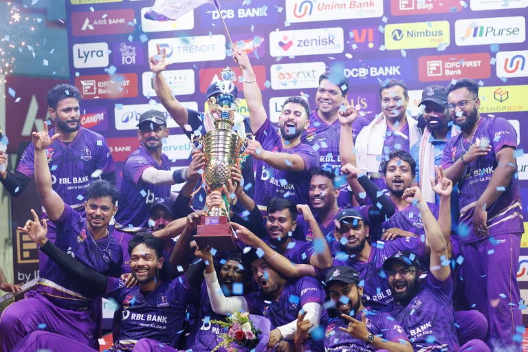 Gladiators lift the Payments Heroes League Champions Trophy