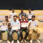iServeU team participating in blood donation drive